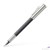 Kép 1/2 - Faber Castell töltőtoll GVFC Guilloche Ciselé ródium bevonatú antracit F-es heggyel