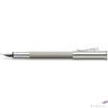 Kép 2/2 - Faber Castell töltőtoll GVFC Guilloche Ciselé ródium bevonatú világos szürke OM 146784