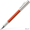 Faber Castell töltőtoll GVFC Guilloche ródium bevonatú égetett narancs F-es heggyel 145221