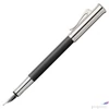 Kép 1/2 - Faber Castell töltőtoll GVFC Guilloche ródium bevonatú fekete B-s heggyel