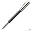 Kép 1/2 - Faber Castell töltőtoll GVFC Guilloche ródium bevonatú fekete M-es heggyel