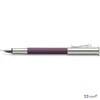 Faber Castell töltőtoll GVFC Guilloche ródium bevonatú liláskék M-es heggyel 145260