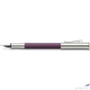 Kép 2/2 - Faber Castell töltőtoll GVFC Guilloche ródium bevonatú liláskék M-es heggyel 145260