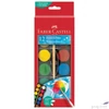 Kép 3/3 - Faber Castell vízfesték kicsi 12db-os, 24mm-es korongokkal Faber-Castell 12 db-os vízfesték, 125012