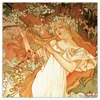Falinaptár 2026 Alphonse Mucha 6097-AM lemeznaptár 30×30cm Realsystem 2026 kollekció!