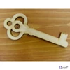 Fatábla felirat, Fa figura kulcs 10cmx4.5cmx3mm 5db/cs