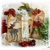 Kép 3/5 - Fatábla felirat, Fa figura scrapbook tábla 5.5cmx8cmx3mm 5db/cs