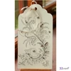 Fatábla felirat, Fa figura scrapbook tábla 5.5cmx8cmx3mm 5db/cs
