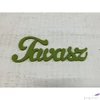 Kép 1/3 - Fatábla felirat Tavasz" olíva 15cm 