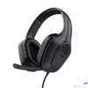 Kép 1/7 - Fejhallgató mikrofonnal gaming TRUST GXT415 Zirox fekete