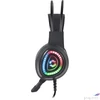 Kép 2/6 - Fejhallgató mikrofonnal vezetékes gaming 2x3.5mm jack + USB-A SPEEDLINK  Voltor LED  feke