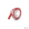 Feliratozó szalag Dymo 9mmx3m DYMO 898150/S0720220 piros-fehér Feliratozógéphez szalagok