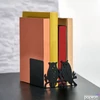 Kép 2/2 - Fém könyvtámasz Moses Verlag Baglyok fekete ref.83385