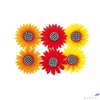 Kép 1/2 - Filc napraforgó csipeszen 5 cm, 6 db 