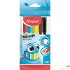 Kép 1/2 - Filckészlet 6 Maped ColorPeps Ocean 2mm-es kimosható 6színű készlet Írószerek MAPED 845723