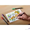 Kép 3/4 - Filctoll 1mm Staedtler kúpos,Pigment pen 376, intenzív fekete TS37699BK209
