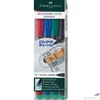 Kép 1/2 - Faber-Castell alkoholos filc 1525 M fóliaíró filc, alkoholos 4db 152504