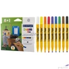 Kép 1/2 - Filctoll készlet Centropen Decorpen 8+1 