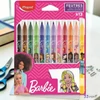 Filctoll készlet Maped 2,8mm, kimosható, Barbie 12 különböző szín