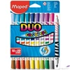 Kép 1/2 - Filckészlet 20 Maped ColorPeps Duo kimosható 20színű készlet Írószerek MAPED 847010