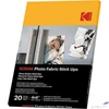 Kép 1/2 - Fotópapír tintasugaras 10x15cm öntapadós újra Kodak ragasztható Photo Fabric Stick Ups