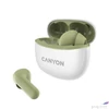 Kép 2/2 - Fülhallgató TWS vezeték nélküli Bluetooth 45780 CANYON TWS-5 zöld