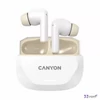 Fülhallgató  vezeték nélküli TWS Bluetooth 5.4 CANYON Hexagon 7