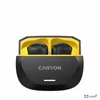 Fülhallgató  vezeték nélküli TWS Bluetooth 5.4 CANYON Hexagon 7