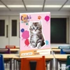 Kép 2/2 - Füzet 14-32 A5 Vonalas Ars Una Cuki-Perzsa Cica (5498) 25 53583499 1.osztályos füzet prémium minős