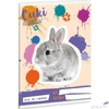 Kép 1/2 - Füzet 16-32 A5 Vonalas Ars Una Cuki-Nyuszi (5497) 25 53593498 2.osztályos füzet prémium minős