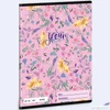 Kép 1/2 - Füzet 20-32 A5 sima Ars Una Fleur (5366) 24 virág 53613660 prémium minőségű füzet