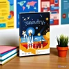 Füzet 20-32 A5 sima Ars Una Gravity (5367) 24 űrhajó 53613677 prémium minőségű füzet