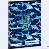 Kép 1/2 - Füzet 20-32 A5 sima Ars Una Lord of the Deep cápa (5337) 24 53613370 prémium minőségű füzet