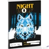 Kép 1/2 - Füzet 20-32 A5 sima Ars Una Nightwolf Farkas (5257) 23 53612571 prémium minőségű füzet