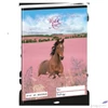 Kép 1/2 - Füzet 27-32 A5 kockás Ars Una Wild and Free (5359) 24 Ló 53633590 prémium füzet négyzethálós