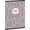 Kép 1/2 - Füzet 27-40 A5 kockás Ars Una Pink roses (866) 40lapos 18' 93148665 prémium füzet négyzethálós