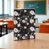 Füzet 80-40 A4 sima Ars Una Extra kapcsos Flowery black (5374) 26 53803740 A/4 sima füzet 40lapos 75gr-os