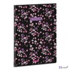 Füzet 87-40 A4 kockás Ars Una Extra kapcsos Pearl Blossom black(5377)2 53123770 A/4-es négyzethálós 40lapos 75g