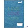 Kép 1/2 - Füzet A4 kockás 32 lapos COOL BY VICTORIA, Live-love-hope 87-32 ISVFC85