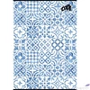 Kép 1/2 - Füzet A4 kockás 80 lapos Cool by Victoria Mediterrain patterns