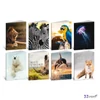 Füzet A4 kockás Blasetti 80g kemény fedeles 42l WILD ANIMALS