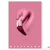 Kép 2/5 - Füzet A/4 Pigna Monocromo pink kockás 38 Lapos 02330125M