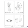 Kép 1/5 - Füzet A/4 Pigna Monocromo Silver  kockás 38 Lapos 02330575M