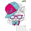 Kép 3/4 - Füzet 12-32 A5 vonalas Victori 32lap Victoria COOL by Funky Animals 3.osztályos füzet