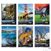 Kép 3/3 - Füzet A5 Blasetti vonalas Animali Under Construction 80g 42lapos 6066/B