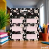 Kép 2/2 - Füzetcímke Ars Una 3x6db 24'' Flowery(5400) 53834003 Öntapadós - egy csomagban külön