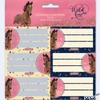Kép 1/2 - Füzetcímke Ars Una 3x6db 24'' Wild and Free (5359) 24 Ló 53833594 Öntapadós - egy csomagban külön