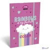 Gumis mappa A4 Lizzy 26 Lollipop Rainbow 