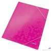 Kép 2/6 - Gumis mappa Leitz pink WOW Lakkfényű gumis rózsaszín Leitz