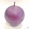Kép 2/2 - Gyertya gömb 5cm kapart metál lila